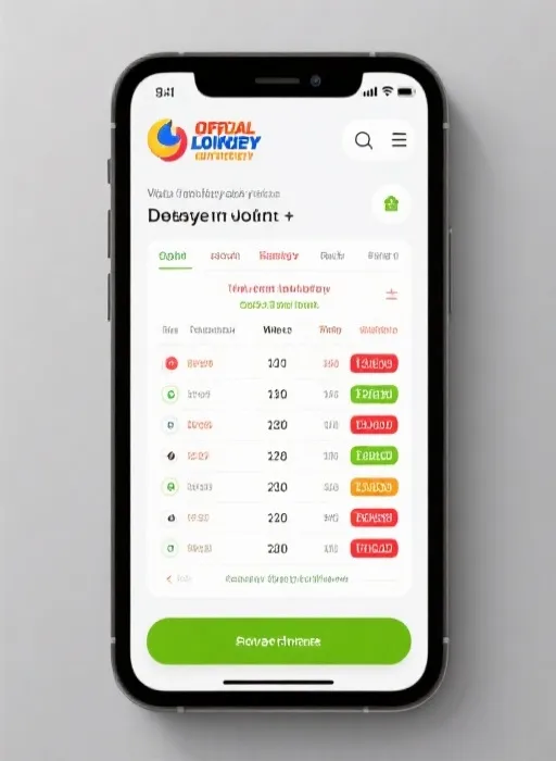 体彩大乐透官方APP界面展示