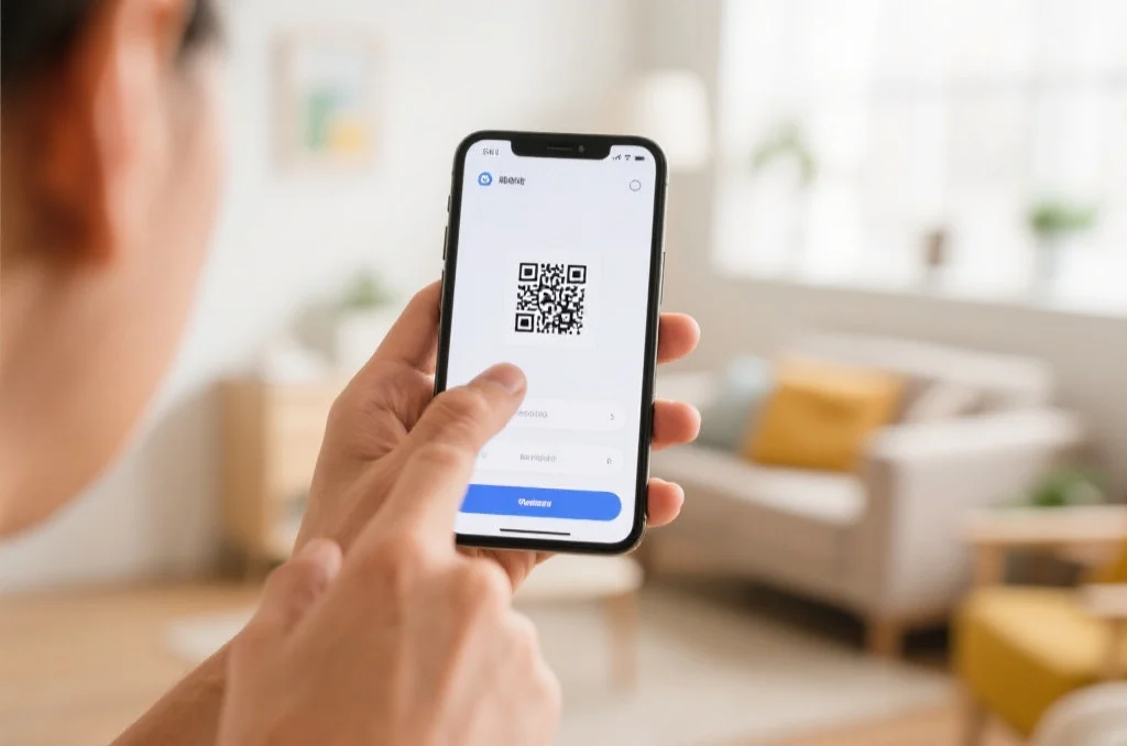 大乐透APP扫码管理功能示意图